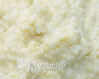 Пшенная каша на молоке