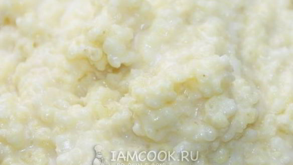 Рецепт Пшенной каши на молоке
