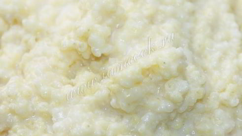 пшенная каша на молоке