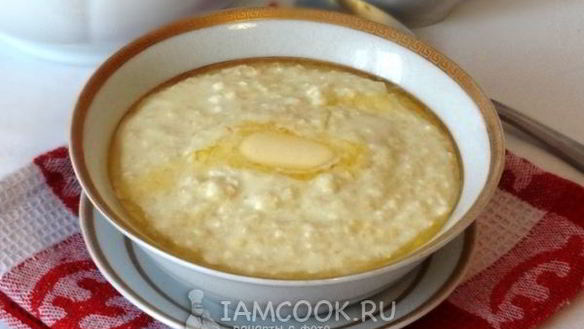 Рецепт Пшенной каши с творогом