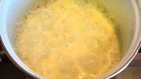 пшенная каша с творогом