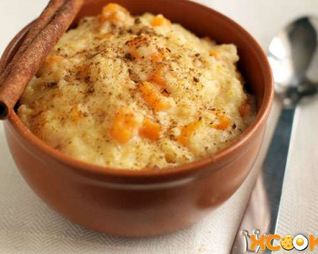 Пшенная каша с тыквой