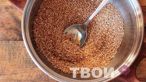 рассыпчатая пшеничная каша