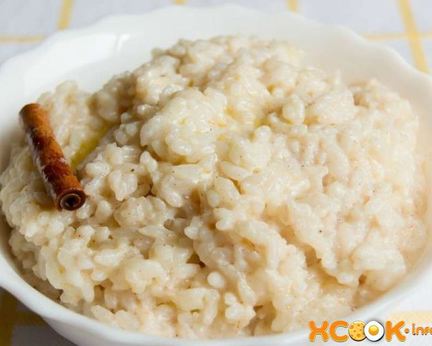 Рисовая каша на молоке