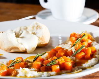 Рисовая каша с тыквой