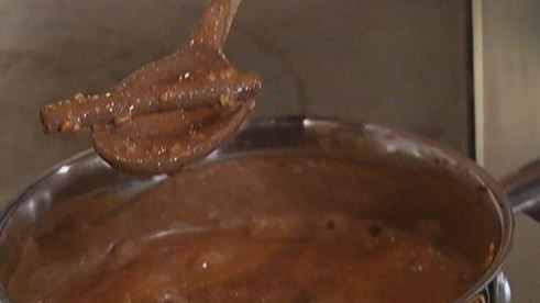 шоколадная рисовая каша