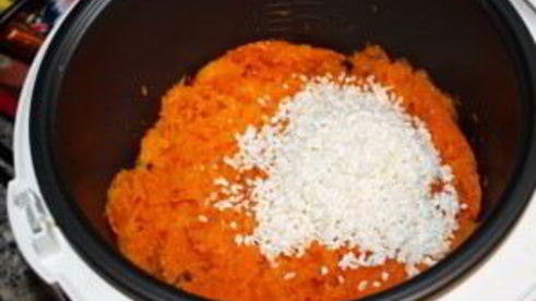 тыквенная каша в мультиварке