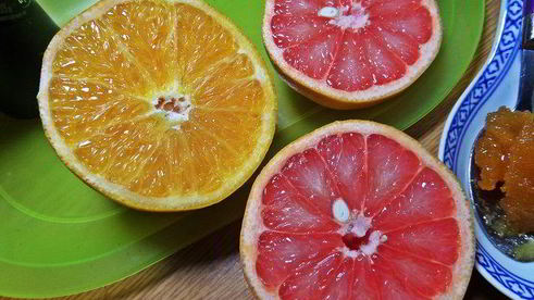 чай пуэр с цитрусами и бальзамом