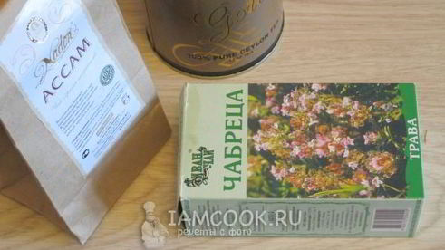 чай с чабрецом