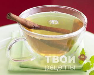 Чай с корицей
