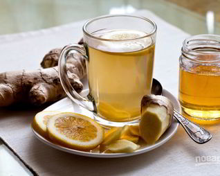 Чай с корнем имбиря