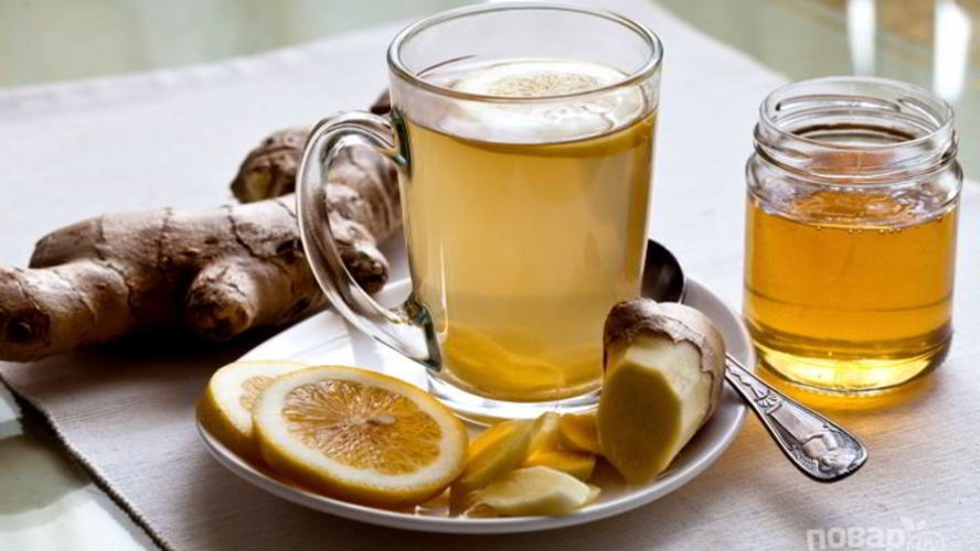 Рецепт чая с корнем имбиря