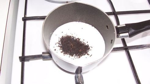 чай с молоком нежное облако