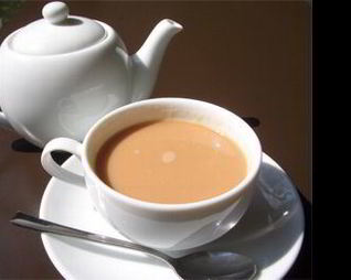 Чай с молоком