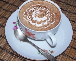 Чай с шоколадом