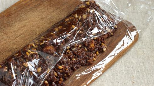 чайная колбаса из печенья