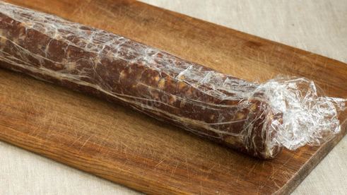 чайная колбаса из печенья