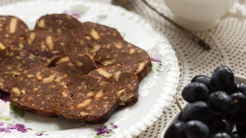 чайная колбаса из печенья