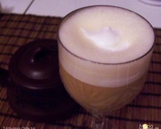 Чайный флип с лимонным соком