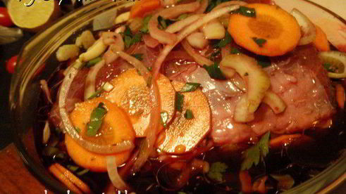 говядина тушенная с овощами