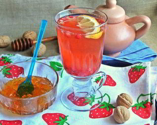 Иван-чай с брусникой