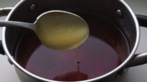 клюквенный чай на травяном настое