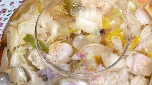 летний цветочный чай для подруг