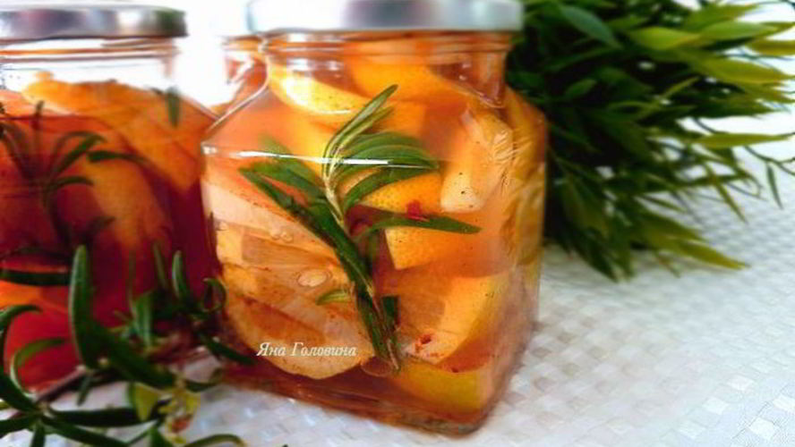 Рецепт маринованных лимонов