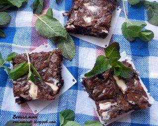 Мятный и чрезвычайно шоколадный брауни