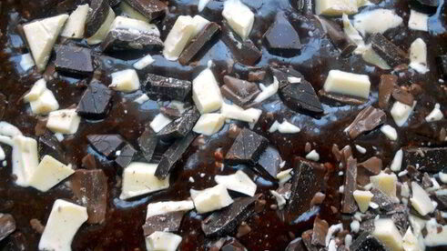 мятный и чрезвычайно шоколадный брауни