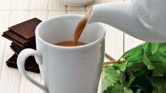 Рецепт Мятного шоколадного чая