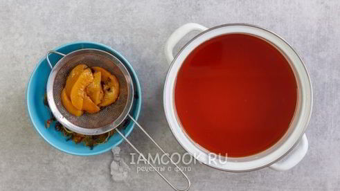 персиковый чай