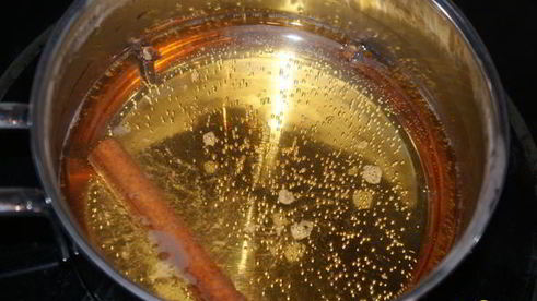 пряный яблочный чай