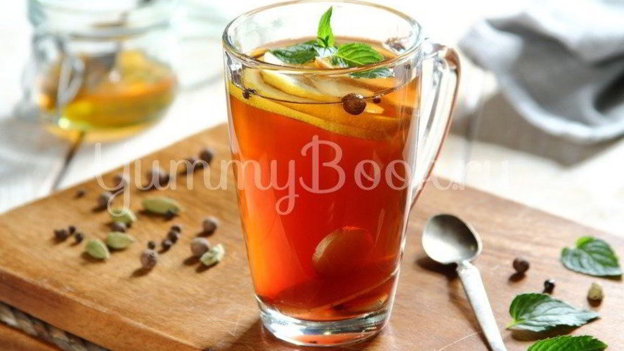 Рецепт согревающего мятного чая с пряностями