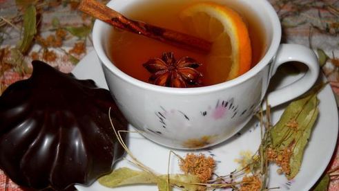 травяной чай здоровье с имбирем и корицей