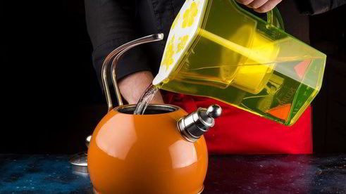 зеленый чай с голубикой