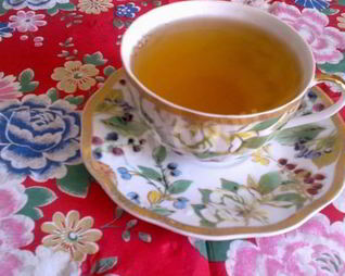 Зеленый чай с мятой