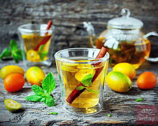 Чайный детокс-коктейль