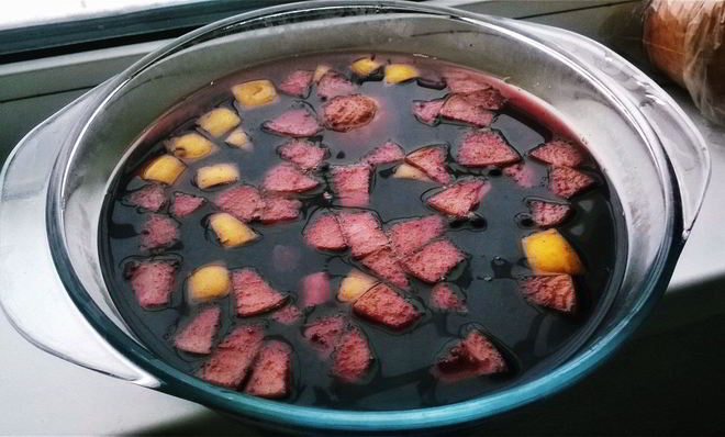 Безалкогольный глинтвейн