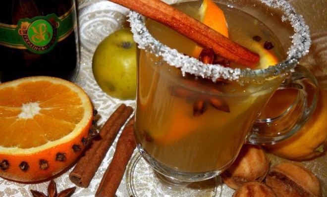 Глинтвейн из белого вина