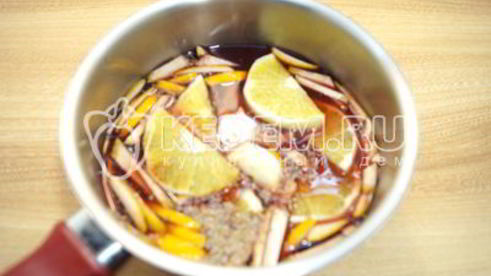 глинтвейн с апельсином