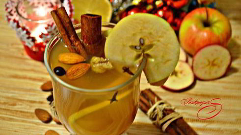 яблочный глинтвейн