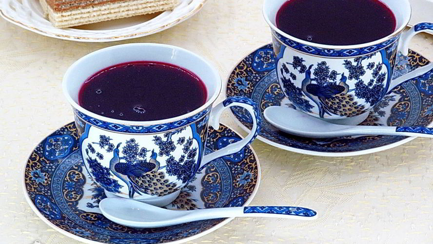 Рецепт киселя из черники