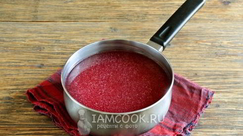 кисель из клубники