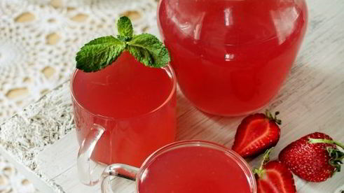 кисель из клубники