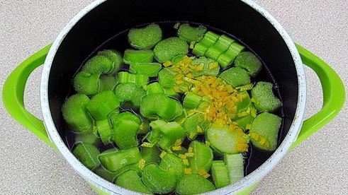 кисель из ревеня