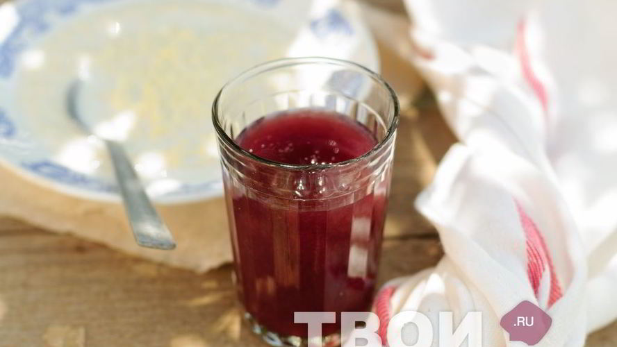 Рецепт киселя из варенья