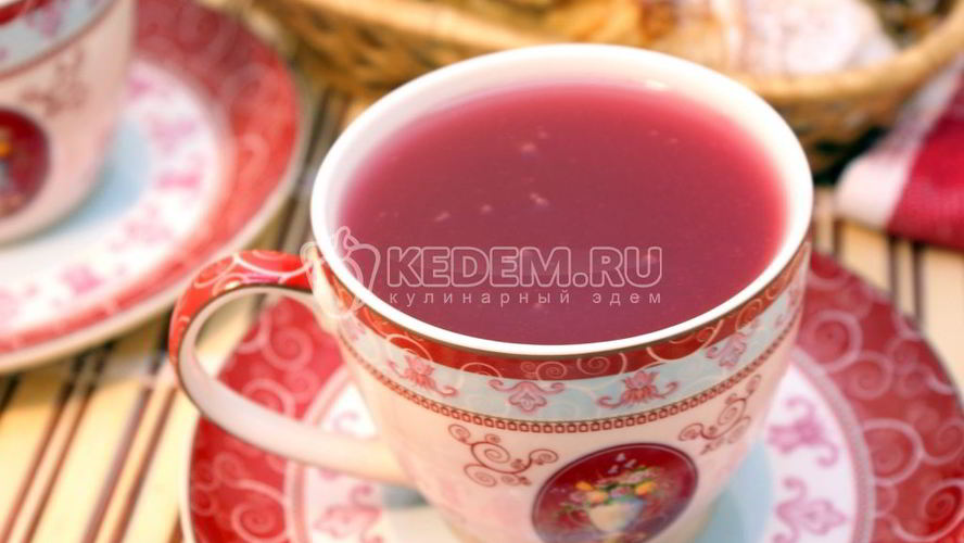 Рецепт киселя из вишни