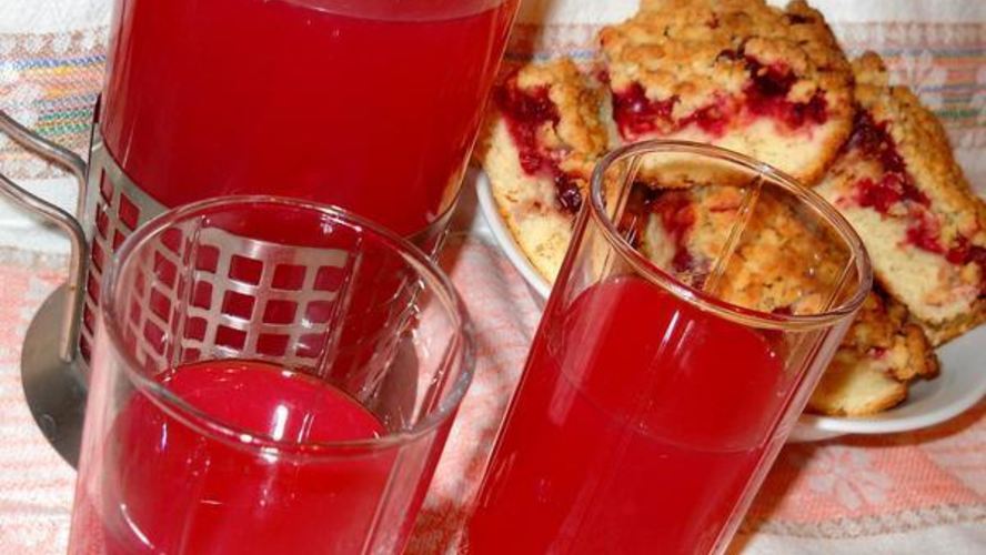 Рецепт клюквенного киселя