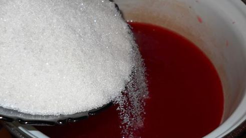 клюквенный кисель